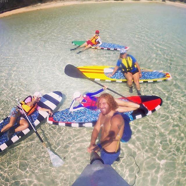 מלון אונה Tropical Surf House Okinawa מראה חיצוני תמונה