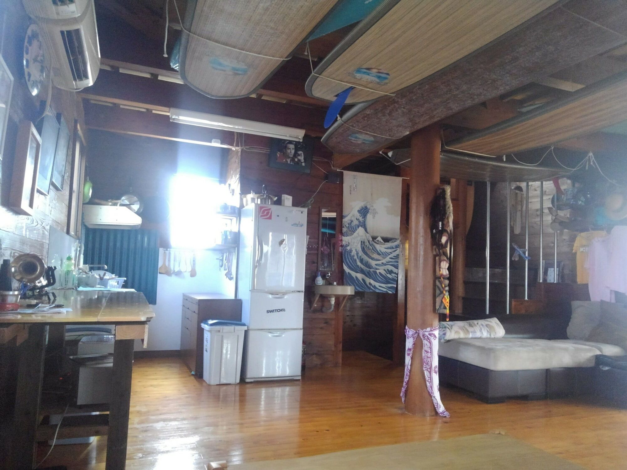 מלון אונה Tropical Surf House Okinawa מראה חיצוני תמונה